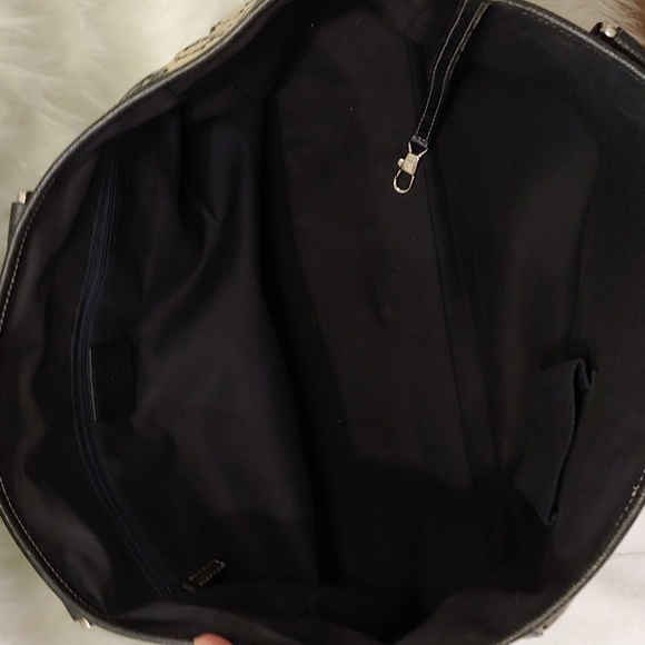 Authentic Gucci GG Monogram Supreme Sherry Web Pop Tote Bag - Picture 8 of 11